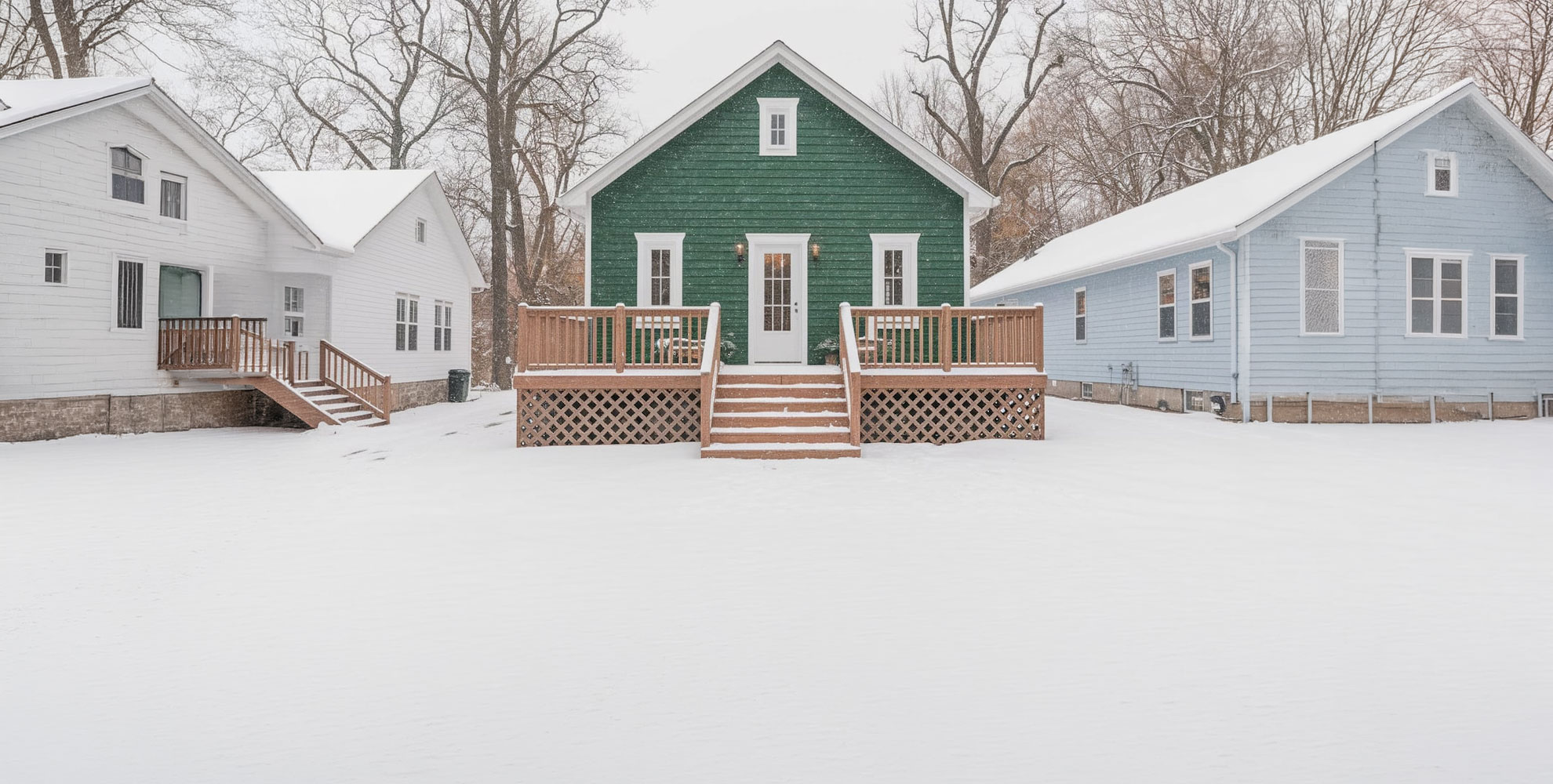 A well-insulated Fargo-area home in the North Dakota winter