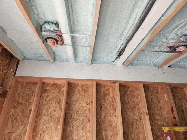 Attic spray foam insulation in Fargo, ND